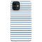 Blue and White Stripes iPhone 12 Mini Lite Case