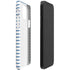 Blue and White Stripes iPhone 12 Mini Lite Case
