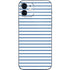 Blue and White Stripes iPhone 12 Mini Skin