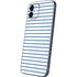 Blue and White Stripes iPhone 12 Mini Skin