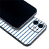 Blue and White Stripes iPhone 12 Mini Skin