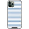Blue and White Stripes iPhone 12 Pro Clear Case