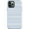 Blue and White Stripes iPhone 12 Pro Impact Case