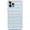 Blue and White Stripes iPhone 12 Pro Skin