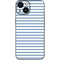 Blue and White Stripes iPhone 13 Mini Skin