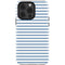 Blue and White Stripes iPhone 13 Pro Impact Case
