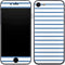 Blue and White Stripes iPhone 7 Skin