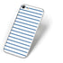 Blue and White Stripes iPhone 7 Skin