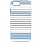 Blue and White Stripes iPhone 8 Pro Case