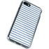 Blue and White Stripes iPhone SE (2nd & 3rd Gen) Clear Case