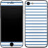 Blue and White Stripes iPhone SE (2nd & 3rd Gen) Skin