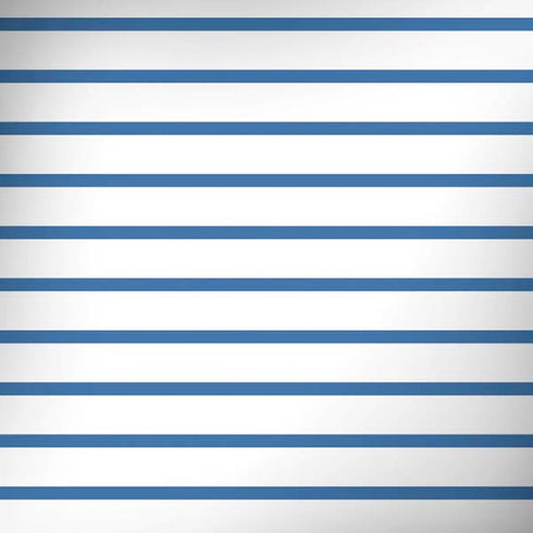 Blue and White Stripes iPhone X Skin