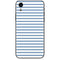Blue and White Stripes iPhone XR Skin