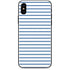 Blue and White Stripes iPhone XS Max Skin