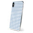 Blue and White Stripes iPhone XS Max Skin