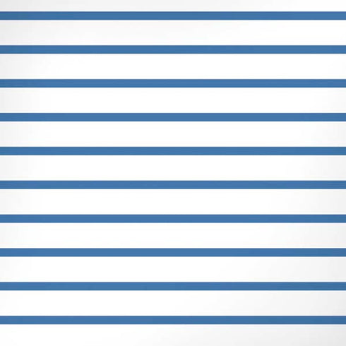 Blue and White Stripes iPhone XS Skin