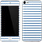 Blue and White Stripes Apple iPod Skin