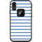 Blue and White Stripes LifeProof Fre iPhone Skin