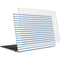 Blue and White Stripes MacBook Air 13in M1 (2021) Case plus Skin