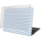 Blue and White Stripes MacBook Pro 13in (2020) Case plus Skin
