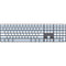 Blue and White Stripes Magic Keyboard with Numeric Keypad Skin