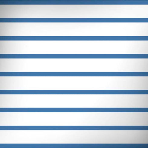 Blue and White Stripes Moto G6 Skin