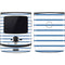 Blue and White Stripes Motorola RAZR Skin