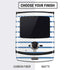 Blue and White Stripes Motorola RAZR Skin