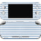 Blue and White Stripes Nintendo Switch Lite Skin