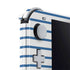 Blue and White Stripes Nintendo Switch Lite Skin
