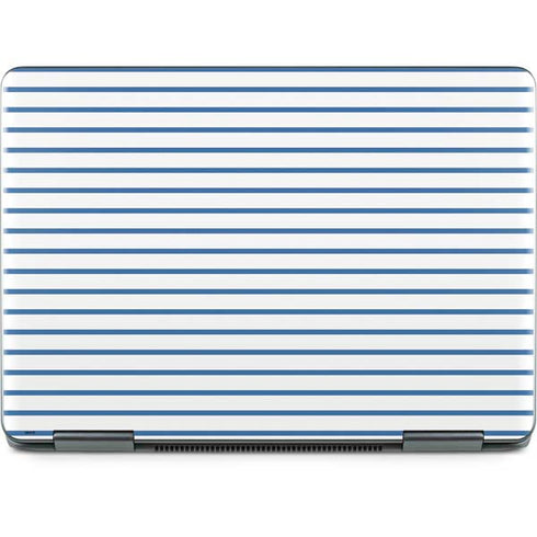 Blue and White Stripes Notebook 9 Pro 13in (2017) Skin