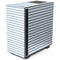 Blue and White Stripes NZXT H510 Compact ATX Mid-Tower Case Skin