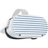 Blue and White Stripes Oculus Quest 2 Skin