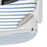 Blue and White Stripes Oculus Quest 2 Skin