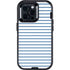 Blue and White Stripes Otterbox Defender iPhone Skin