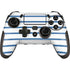 Blue and White Stripes PlayStation Scuf Vantage 2 Controller Skin