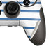 Blue and White Stripes PlayStation Scuf Vantage 2 Controller Skin