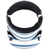 Blue and White Stripes PlayStation VR2 Skin