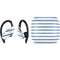 Blue and White Stripes PowerBeats Pro Skin