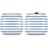 Blue and White Stripes PowerBeats Pro Skin