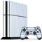 Blue and White Stripes PS4 Console and Controller Bundle Skin