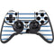 Blue and White Stripes PS4/PC SCUF Impact Controller Skin