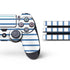 Blue and White Stripes PS4 Pro Bundle Skin