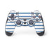 Blue and White Stripes PS4 Pro/Slim Controller Skin