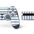Blue and White Stripes PS4 Slim Bundle Skin