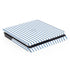 Blue and White Stripes PS4 Slim Skin