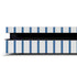 Blue and White Stripes PS4 Slim Skin