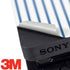 Blue and White Stripes PS4 Slim Skin