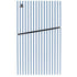 Blue and White Stripes PS5 Slim Disk Console Skin