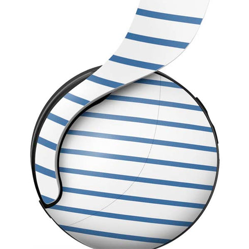 Blue and White Stripes PULSE 3D Wireless Headset for PS5 Skin